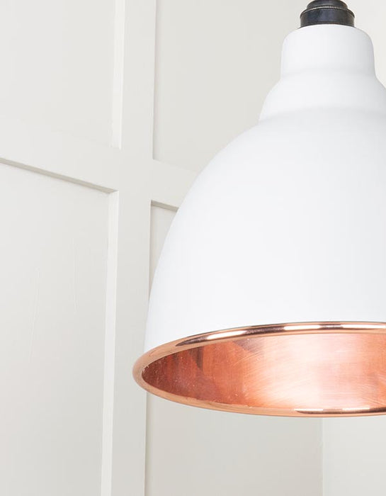 Smooth Copper Brindley Cluster Pendant in Flock