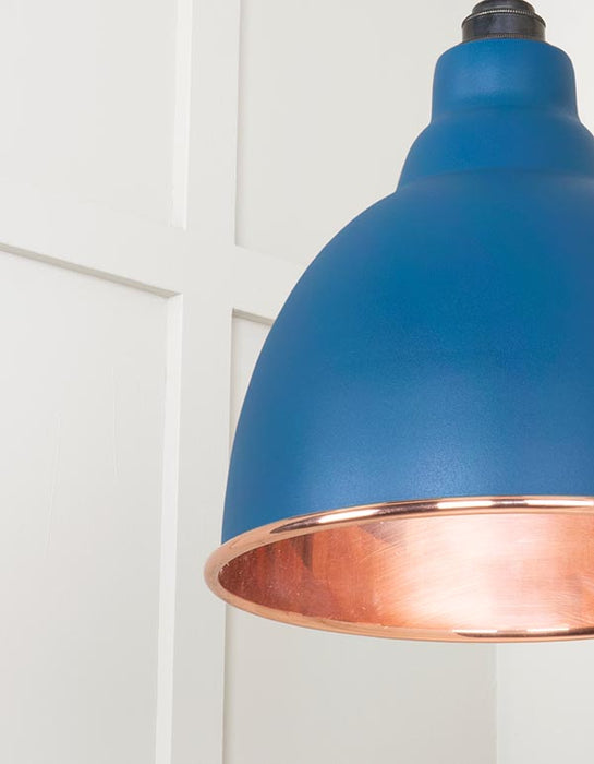Smooth Copper Brindley Cluster Pendant in Upstream