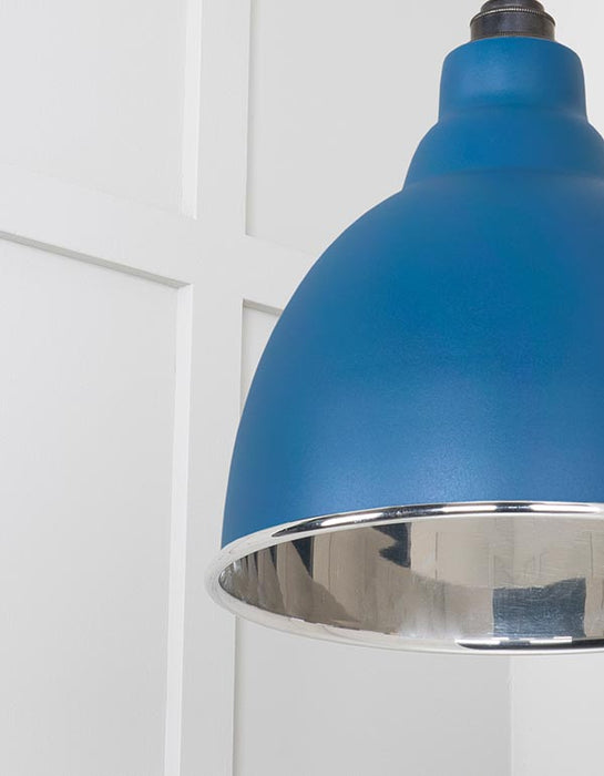 Smooth Nickel Brindley Cluster Pendant in Upstream