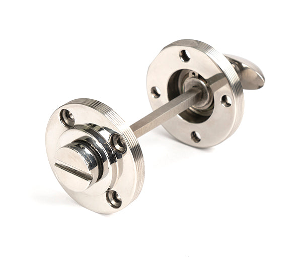 Polished Marine SS (316) Round Thumbturn Set (Square)