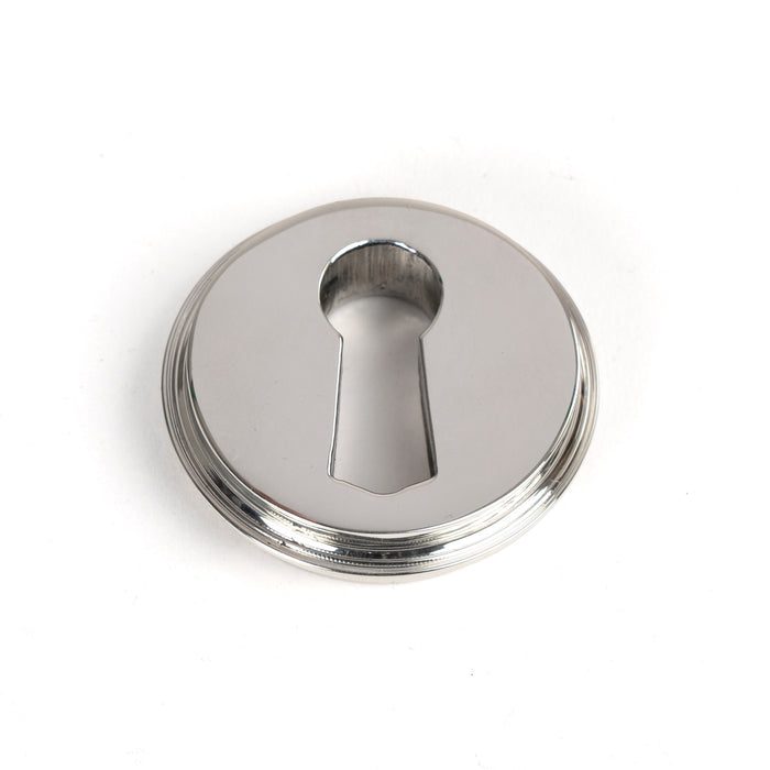 Polished Marine SS (316) Round Escutcheon (Art Deco)