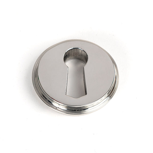 Polished Marine SS (316) Round Escutcheon (Art Deco)