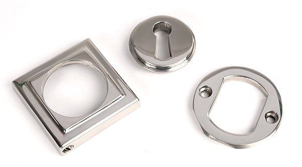 Polished Marine SS (316) Round Escutcheon (Square)