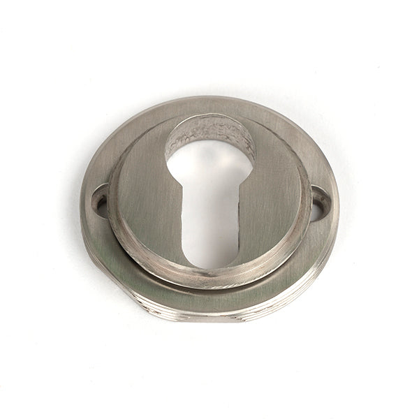 Satin Marine SS (316) Round Euro Escutcheon (Beehive)