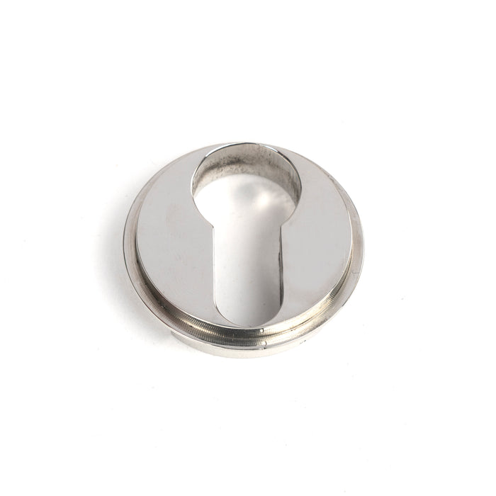 Polished Marine SS (316) Round Euro Escutcheon (Plain)