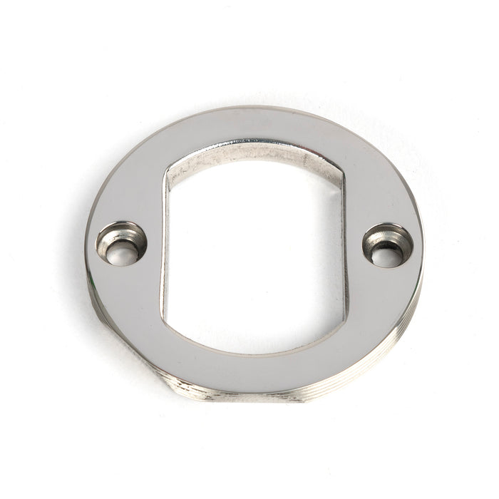 Polished Marine SS (316) Round Euro Escutcheon (Plain)