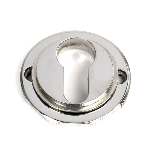 Polished Marine SS (316) Round Euro Escutcheon (Plain)