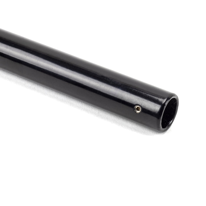 Black 1m Curtain Pole