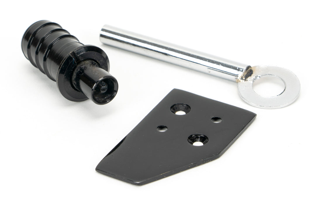 Black Key-Flush Sash Stop