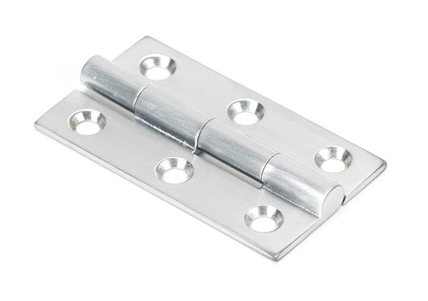 Satin Chrome 2" Butt Hinge (pair)