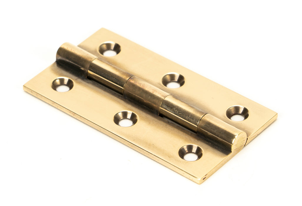 Aged Brass 2.5" Butt Hinge (pair)