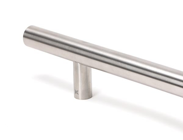 Satin Marine SS (316) 1.2m T Bar Handle B2B Fix 32mm Ø