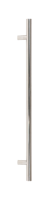 Polished Marine SS (316) 0.9m T Bar Handle Secret Fix 32mm ¯