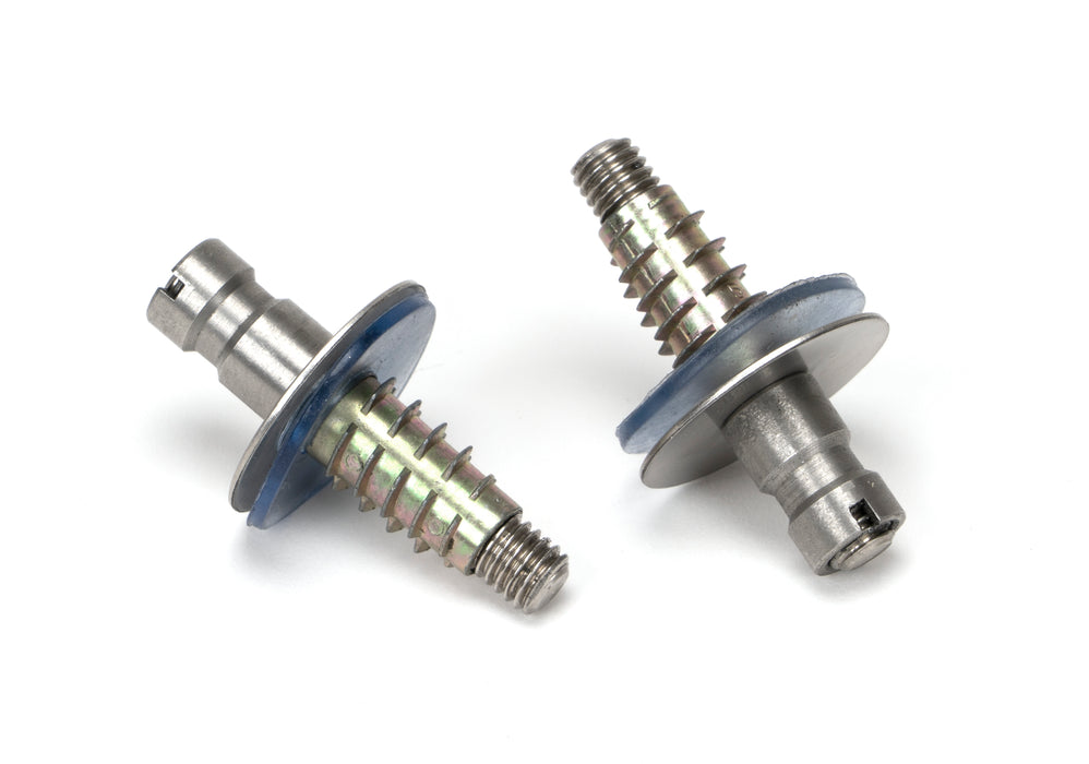 Matt Black SS (316) 0.6m T Bar Handle Secret Fix 32mm ¯