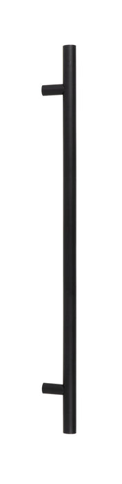 Matt Black SS (316) 0.9m T Bar Handle B2B Fix 32mm Ø