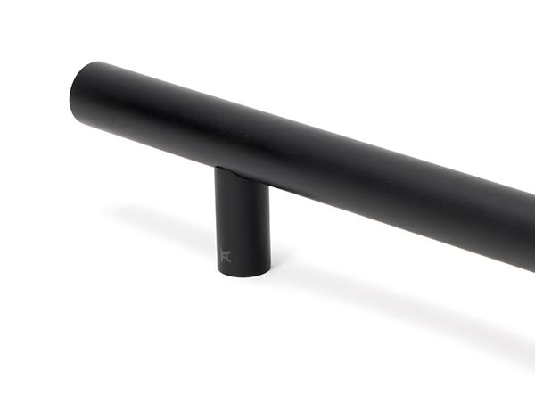 Matt Black SS (316) 0.9m T Bar Handle B2B Fix 32mm Ø