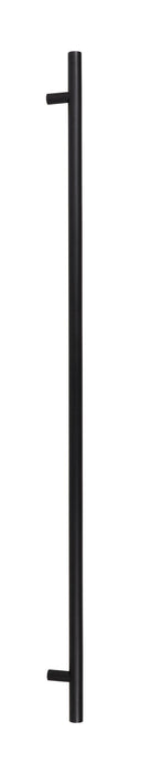 Matt Black SS (316) 1.5m T Bar Handle B2B Fix 32mm Ø