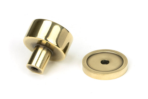 Aged Brass Kelso Cabinet Knob - 25mm (Plain)