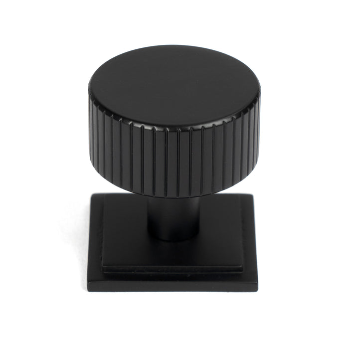 Matt Black Judd Cabinet Knob - 32mm (Square)