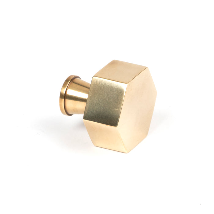 Aged Brass Kahlo Cabinet Knob - 32mm