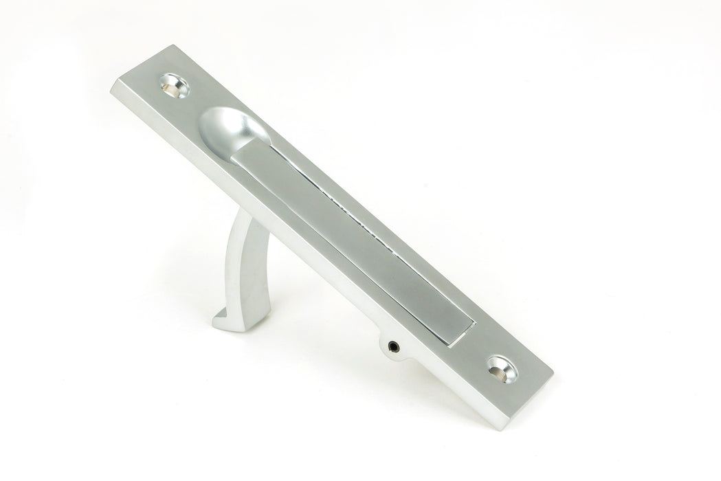 Satin Chrome 125mm x 25mm Edge Pull