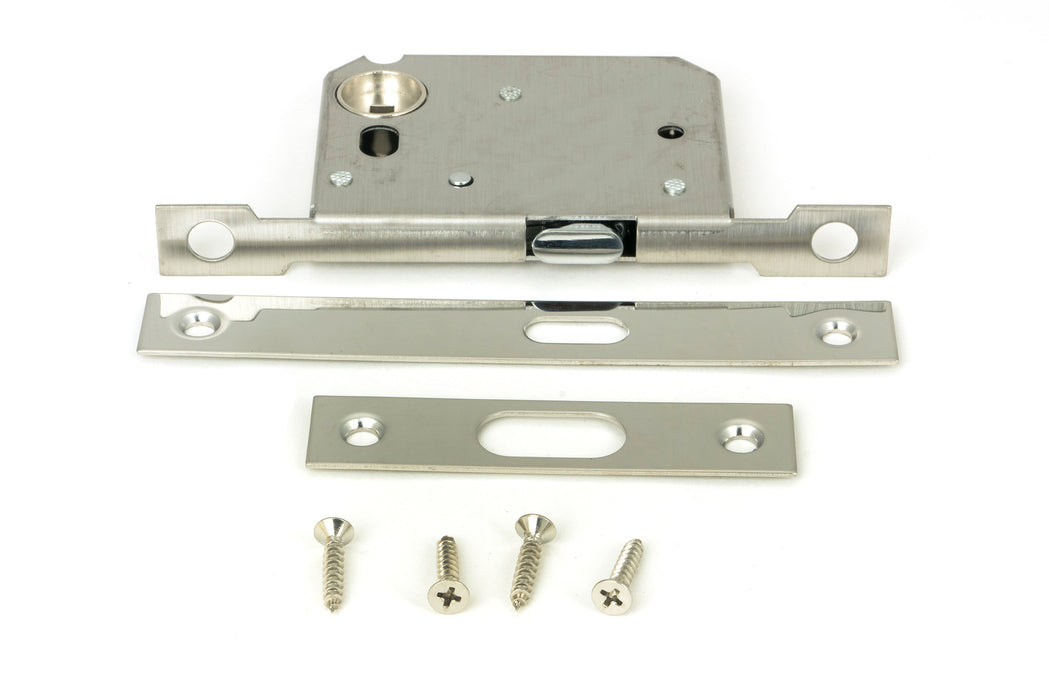 Polished Chrome 50mm Sliding Door Lock