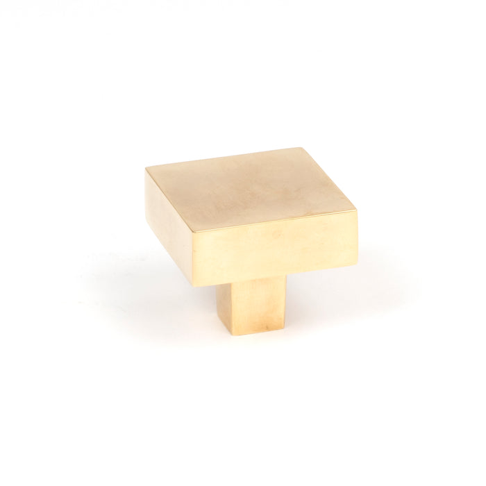 Aged Brass Albers Cabinet Knob - 35mm