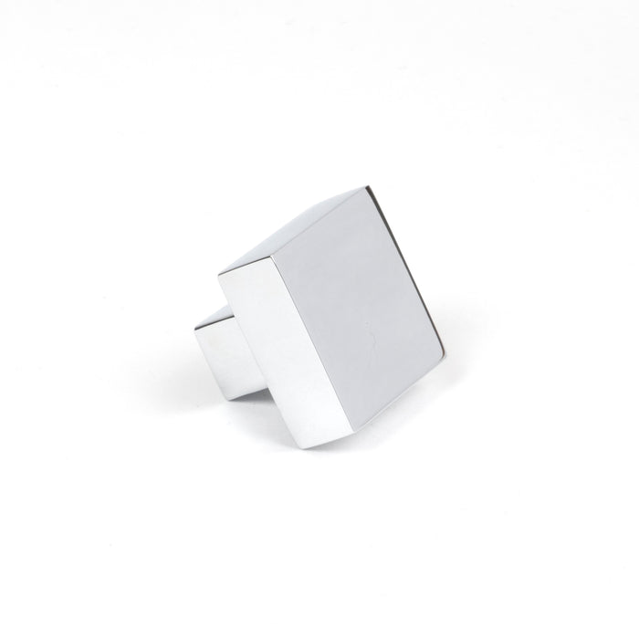 Polished Chrome Albers Cabinet Knob - 30mm