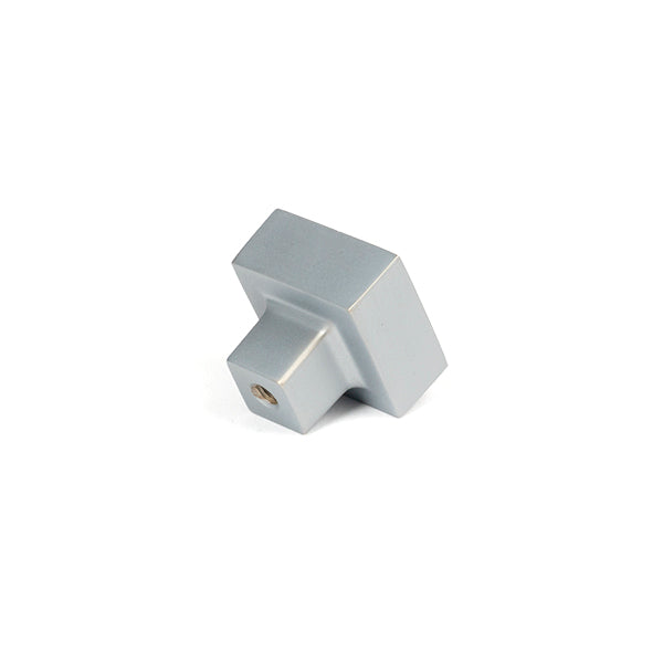 Satin Chrome Albers Cabinet Knob - 25mm