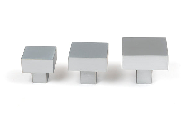 Satin Chrome Albers Cabinet Knob - 25mm