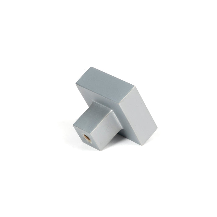 Satin Chrome Albers Cabinet Knob - 30mm