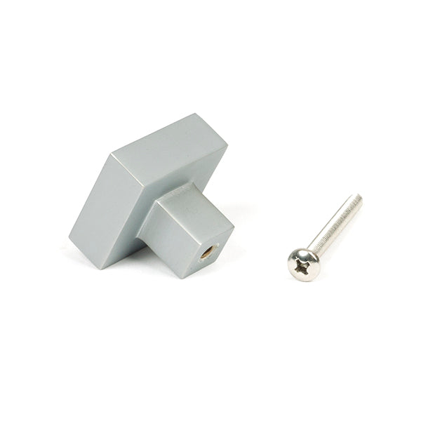 Satin Chrome Albers Cabinet Knob - 30mm