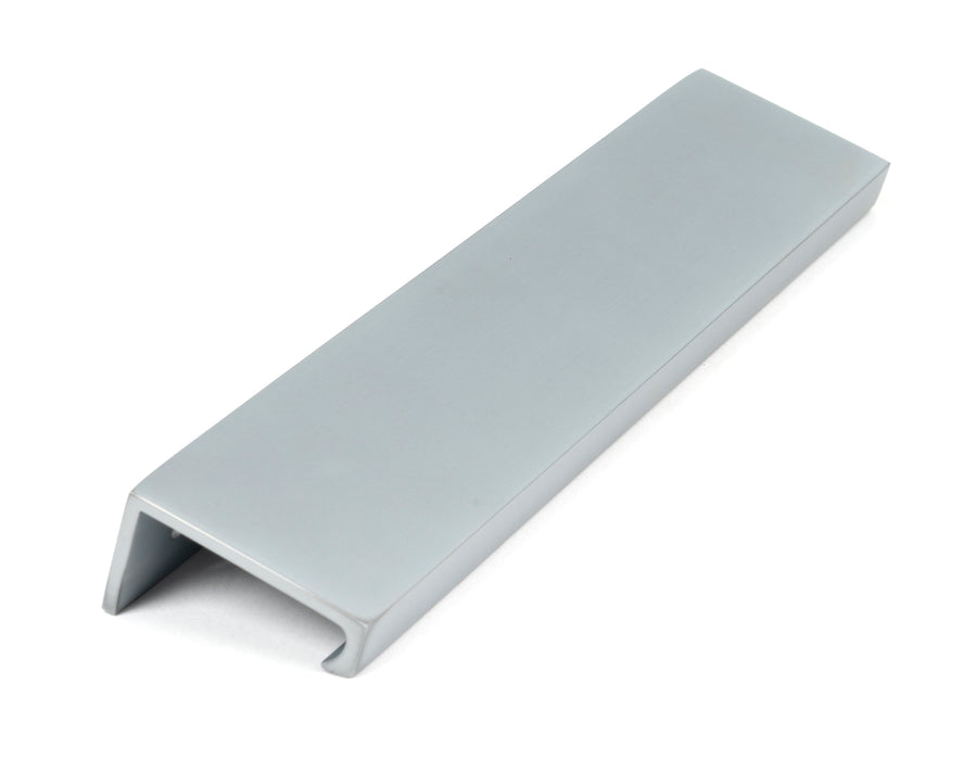 Satin Chrome 200mm Plain Edge Pull