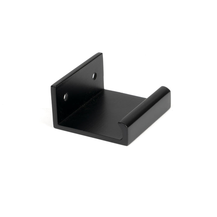 Matt Black 50mm Plain Edge Pull