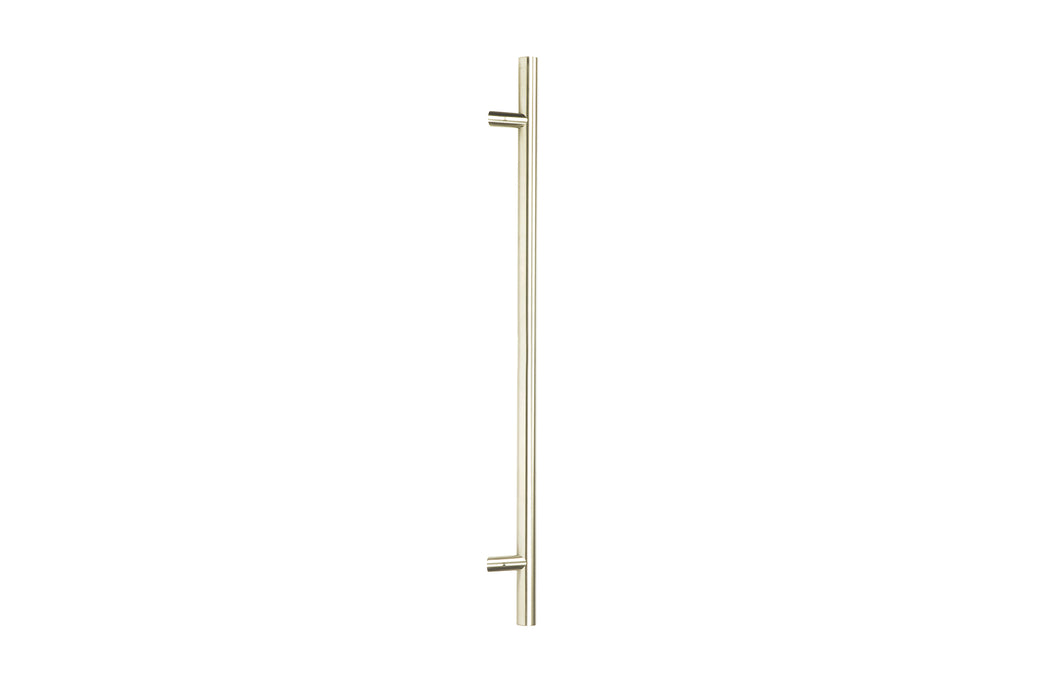 Satin Marine SS (316) 0.9m Offset T Bar Handle Bolt Fix 32mm ¯