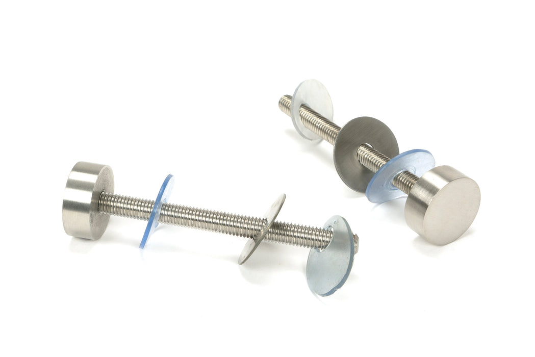 Satin Marine SS (316) 1.2m Offset T Bar Handle Bolt Fix 32mm ¯