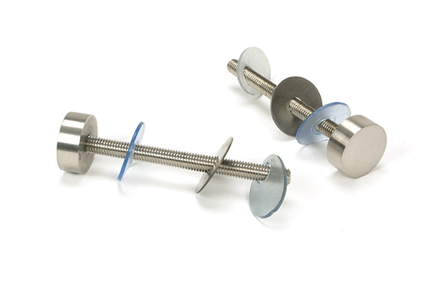 Satin Marine SS (316) 1.2m Offset T Bar Handle Bolt Fix 32mm ¯