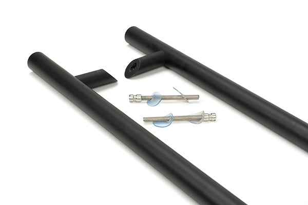 Matt Black (316) 1.2m Offset T Bar Handle B2B 32mm ¯