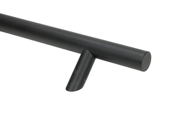 Matt Black (316) 1.5m Offset T Bar Handle Secret Fix 32mm ¯