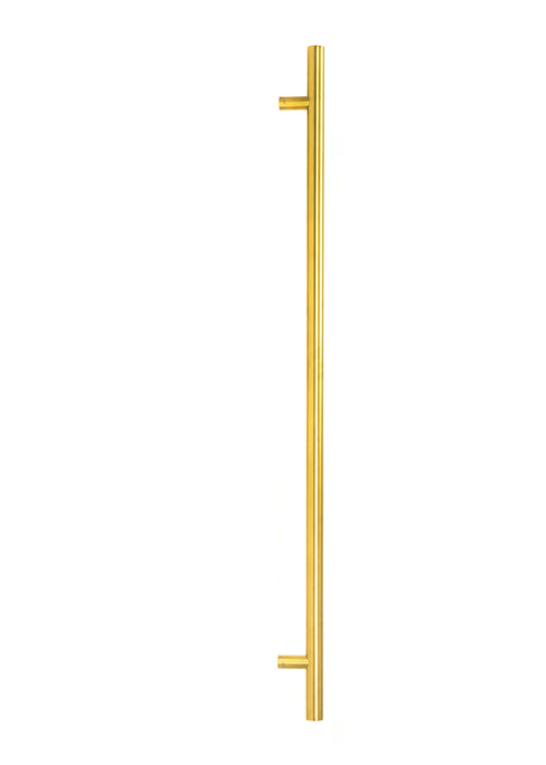 Aged Brass (316) 1.2m T Bar Handle B2B 32mm ¯