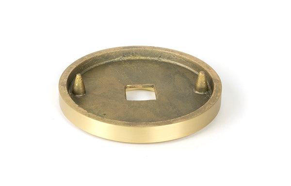 Satin Brass Brompton Centre Door Knob (Beehive)