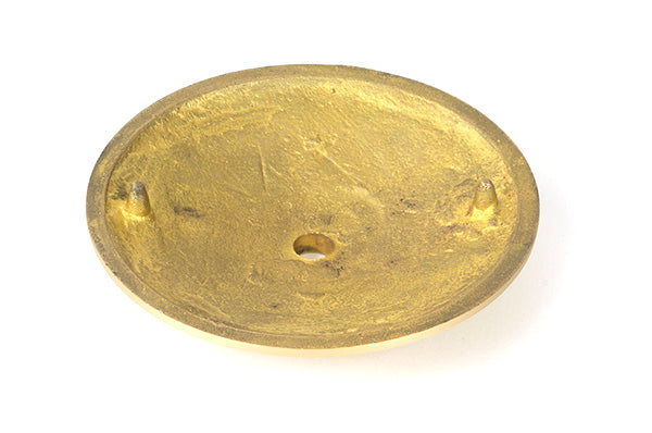 Satin Brass Art Deco Centre Door Knob