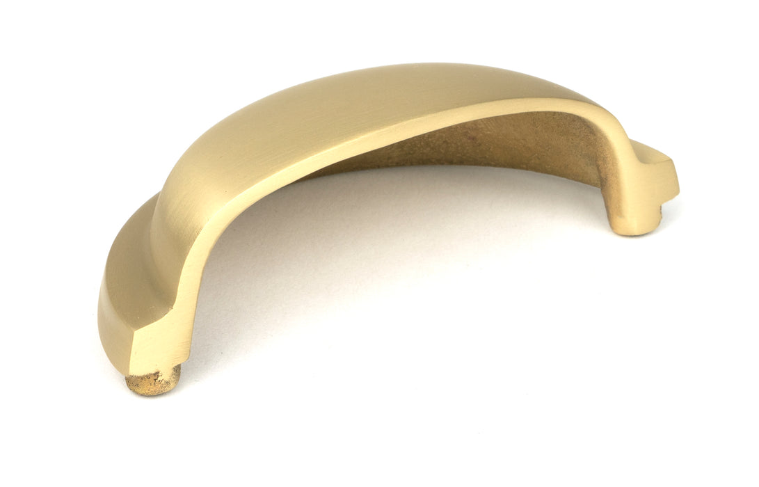 Satin Brass Regency Concealed Drawer Pull