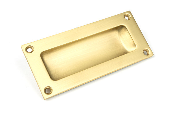 Satin Brass Flush Handle