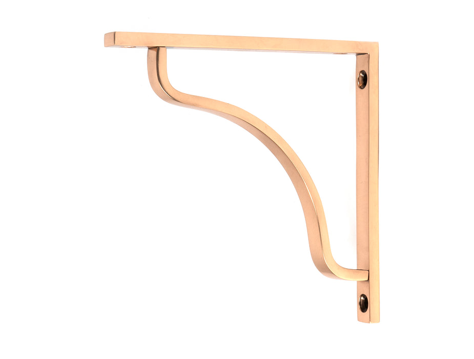 Polished Bronze Abingdon Shelf Bracket (150mm x 150mm)