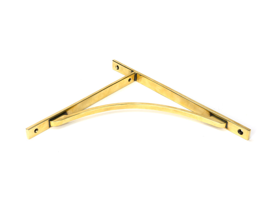 Aged Brass Apperley Shelf Bracket (314mm x 250mm)