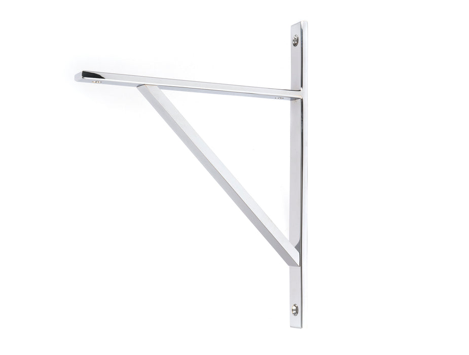 Polished Chrome Chalfont Shelf Bracket (260mm x 200mm)