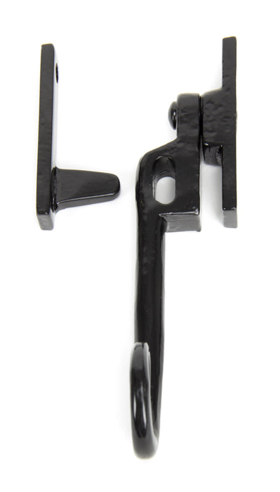 Black Locking Night-Vent Monkeytail Fastener - RH