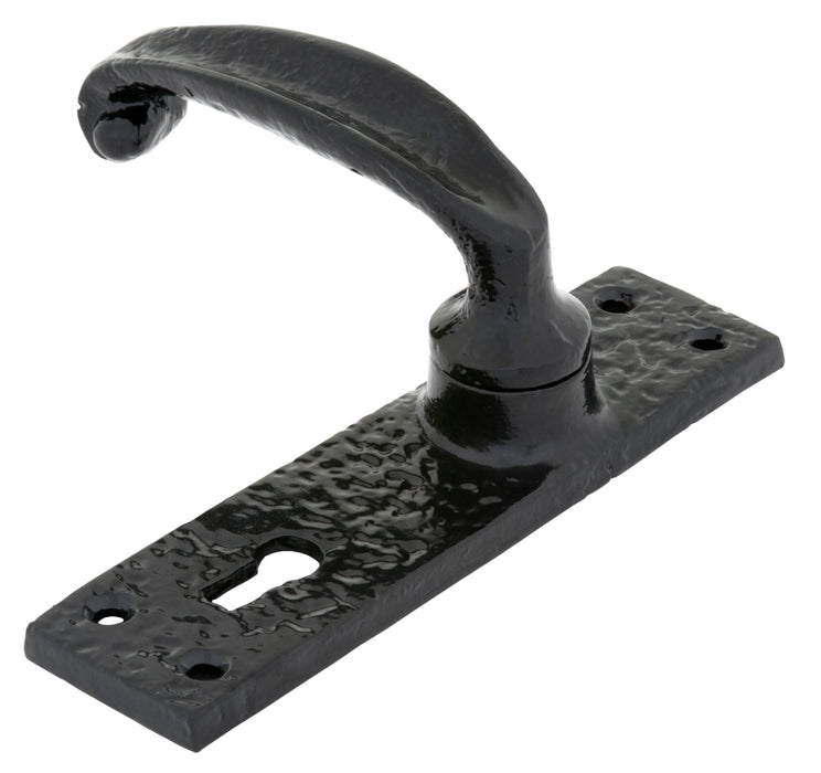 Black Lever Lock Set