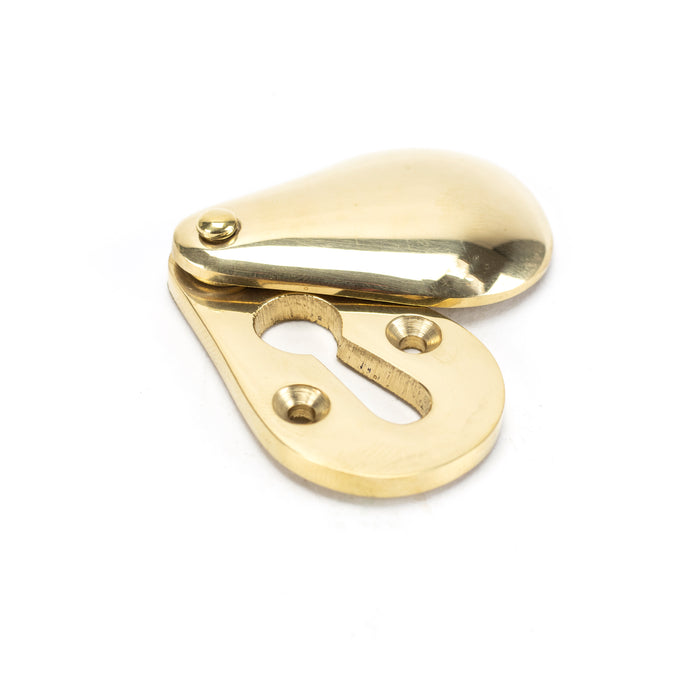 Polished Brass Plain Escutcheon